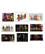 9 Five Nights at Freddy&#39;s Stickers,Birthday Party Favors,FNAF,freddys,de... - £9.58 GBP