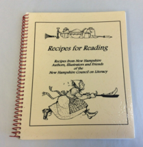 1990s Recipes for Reading NH Authors Illustrators Friends Cookbook Spira... - £9.60 GBP