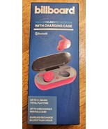Billboard True Wireless Stereo Earbuds with Case Headphones Bluetooth Pink - €8,53 EUR