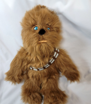 Star Wars Chewbacca Wookie Plush Northwest Lucasfilm Blue Embroidered Eyes Soft - £6.08 GBP