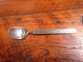 One Single Noritake Eros Mid Century Modern Stainless Small Spoon Cereal... - $12.99