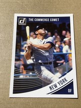Mickey Mantle 2018 Donruss  Variation The COMMERCE COMET #200 Yankees - £1.49 GBP