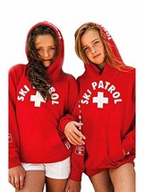 Ski Patrol Kids Hoodie Sweatshirt Red, Small - £26.37 GBP+