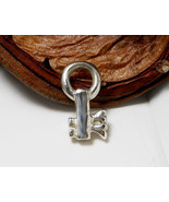 3d Ancient Key Pendant 925 Sterling Silver, Handmade 21st Birthday Jewel... - £25.57 GBP