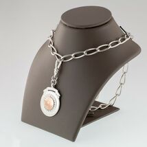 J.W. Ltd. Sterling Silver Pendant with Chain and Toggle Clasp - €108,22 EUR