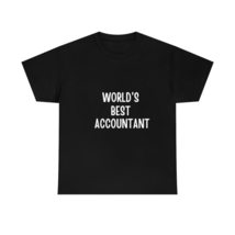 World&#39;s Best Accountant T-Shirt, Funny Accounting T-Shirt Royal/S - £15.10 GBP+