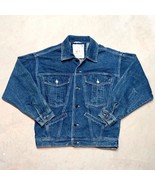 Vintage 80s Gitano Blue Denim Trucker Casual Retro Jean Jacket - Size Small - $34.95