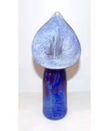 ART CICCOTTI ART GLASS JACK IN PULPIT 8 3/4&quot; VASE ~SIGNED ~ BLUE ~ PURPL... - $135.38 CAD
