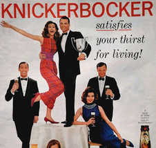 1961 Knickerbocker Beer Ruppert Advertisement Vintage Brewery Party DWII32 - $29.99