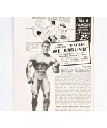 1948 George Jowett Strongest Man Muscles Advertisement Bodybuilding E2J3 - $28.05 CAD