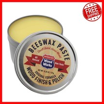 Beeswax Paste Wood Finish - 6.25 oz. Safe for Food Contact, USA Crafted - $539.50 MXN