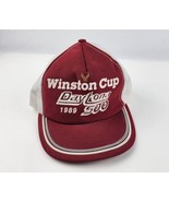 Vintage 1989 Winston Cup Daytona 500 Trucker Hat Snapback USA made Good ... - £23.03 GBP