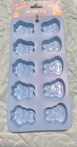 Easter Bunny Faces - Ice Cube Tray Happy Easter Blue - $8.00