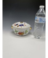 Royal Worcester Evesham Gold Bean Small Pot Casserole Dish Covered CC - $40.99 CAD