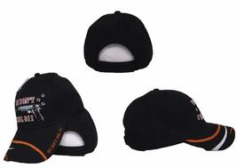 We Don&#39;t Dial 911 Pistol &amp; Bullet Holes Embroidery Black Cap CAP973C Hat - $9.89