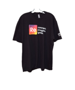 Next Level T-Shirt Mens 2X Black Graphic Text Re-Connect Re-Imagine Re-i... - $15.88 CAD