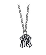 Siskiyou Sports MLB New York Yankees Women&#39;s Chain Necklace with Small P... - $21.59 CAD