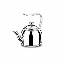 Korkmaz Droppa High-End Stainless Steel Induction-Ready Teapot with Tri-Ply Enca - £59.00 GBP