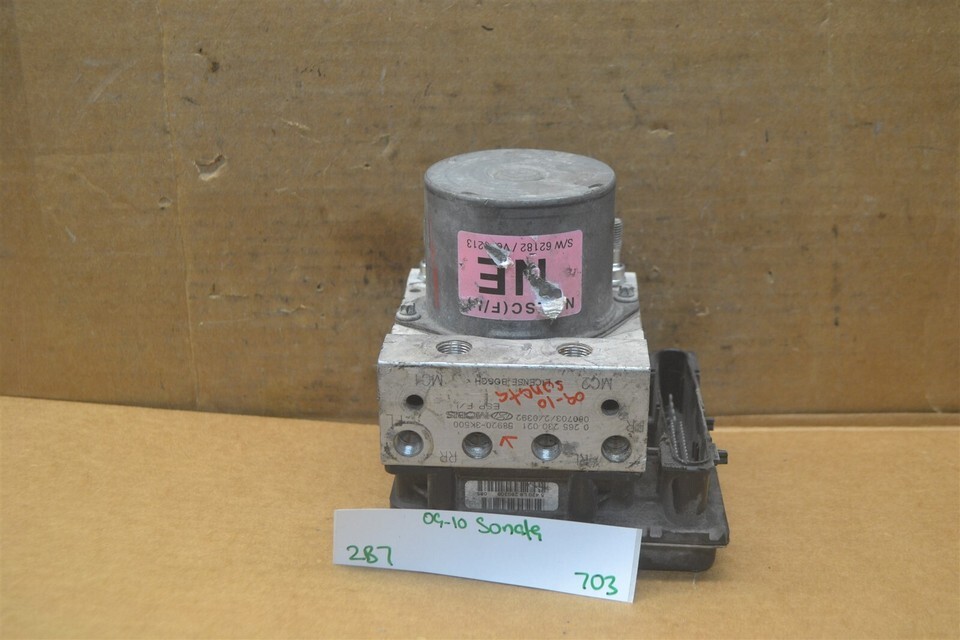 09-10 Hyundai Sonata ABS Pump Control OEM 589203K500 Module 703-2b7 - $48.99