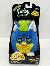1999 Tiger Hasbro Talking Furby Buddies Blue Green Yellow Brand New In B... - $121.33