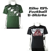 Nike Nfl New Mens T-SHIRT New York Jets Tampa Bay Buccaneer Football Vintage Nwt - £22.44 GBP+