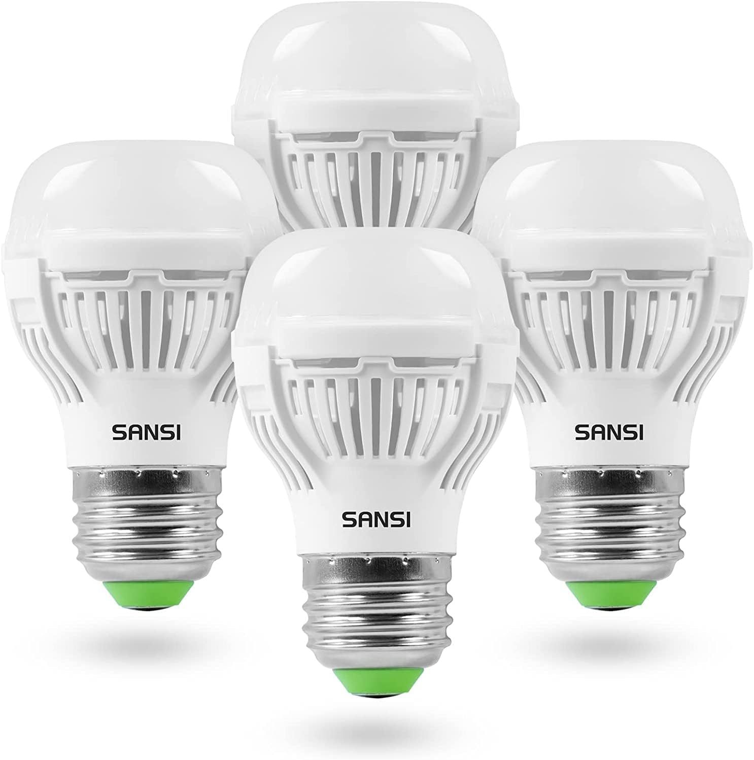 Sansi 60W Equivalent Led Light Bulbs, 22-Year Lifetime, 4 Pack 900 Lumen... - $40.96