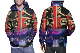 Daft Punk Hoodie Sporty Casual Graphic Zip up Hoodie - £26.54 GBP+