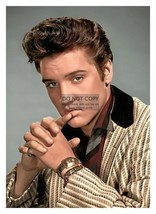 Elvis Presley Serious Look Wearing Watch And Ring 5X7 Color Photo - £6.63 GBP