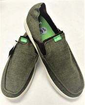 Sanuk Mens Loafers Pick Pocket Slip On Sneakers Sidewalk Surfer Hemp Shoes - £51.31 GBP