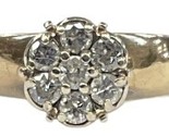 .50 Women&#39;s Cluster ring 14kt Yellow Gold 386401 - £283.37 GBP