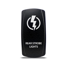 CH4X4 Rocker Switch Rear Strobe Lights Symbol  - Red Led - $17.80