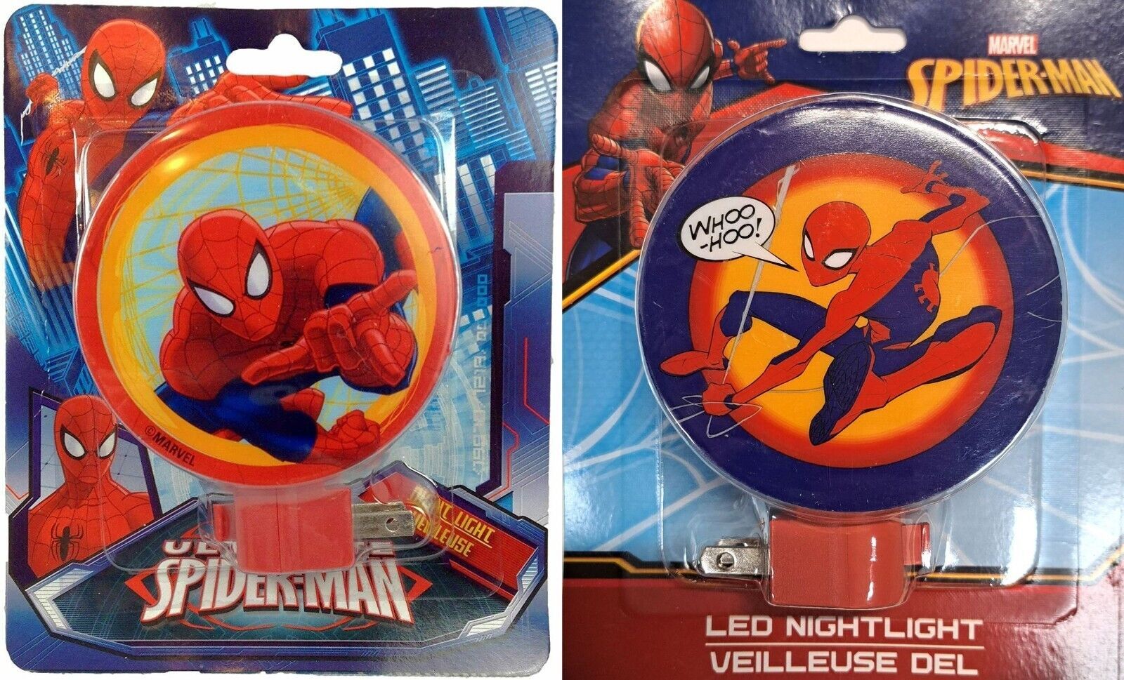 Marvel Ultimate Spider-Man Night Light (Set of 2) - $14.84