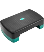 18.9" Aerobic Exercise Step Platform with 2 Risers, Adjustable Height Wo... - $656.73 MXN 18.9" Aerobic Exercise Step Platform with 2 Risers, Adjustable Height Wo... - $656.73 MXN