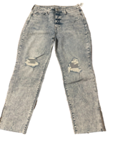 WOMEN&#39;S OLD NAVY STRAIGHT LEG, STRETCH, HIGH RISE, BUTTON FLY JEANS SIZE... - £20.47 GBP