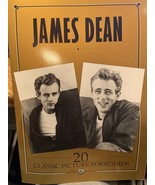 1994 James Dean 20 Classic Postcards Book *NEW/Unused Or Removed* BKSHDS - $14.99