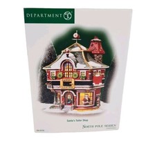  Department 56 NORTH POLE SERIES Santa&#39;s Tailor Shop 56793 Lighted Retired - £78.69 GBP