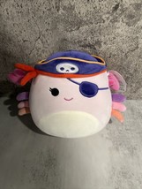 Squishmallows 7 - 8&quot; CAILEY The Pink Crab Pirate Sealife Plush Halloween NEW - £10.49 GBP