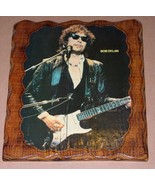 Bob Dylan Concert Photo Decoupage On Wood Vintage 1979 - €140,70 EUR