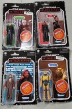Lot of 4 Star Wars Retro Collection Obi-Wan Kenobi Action Figures  - $29.69