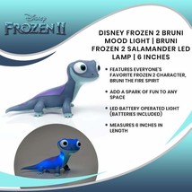 Disney Frozen 2 Bruni Mood Light | Bruni Frozen 2 Salamander LED Lamp | 6 Inches - £23.59 GBP