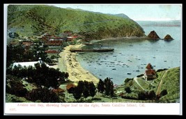 CALIFORNIA Postcard - Avalon, Santa Catalina Island, Bay &amp; Sugar Loaf F20 - £6.26 GBP