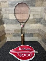 Wilson T3000 Tennis Racket 4-3/8 Light w/ Cover Made in USA - Vintage - €16,30 EUR