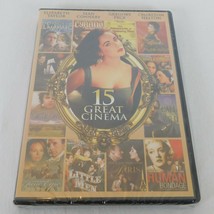 Great Cinema 15 Films 2 DVD set 2009 Sean Connery Elizabeth Taylor Drama Comedy - £7.67 GBP