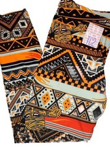 NWT LuLaRoe TC2 Tall &amp; Curvy 2 (18+) Aztec Creepy Mummies Halloween Legg... - $19.79