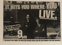Cable News 9 Tv Guide Print Ad New England TPA8 - £4.64 GBP