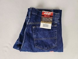 Wrangler Riggs Workwear Relaxed Fit Straight Leg Denim Jeans 32X34 Men&#39;s... - $24.99