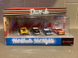 Hot Wheels Target Exclusive - Drive in - Hot Wheels Hot Nights Set NEW - £17.35 GBP