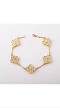 Gold Motif Cluster Bracelet - £59.76 GBP