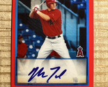 Mike Trout 2009 Red Autograph Facsimile RP Rookie Card - Los Angeles Angels - $3.00