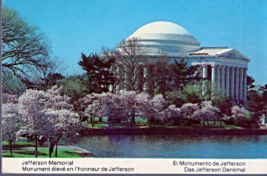 Postcards &amp; Photographs - Lot of 3 Jefferson Memorial Postcards &amp; 7 Colo... - £3.91 GBP